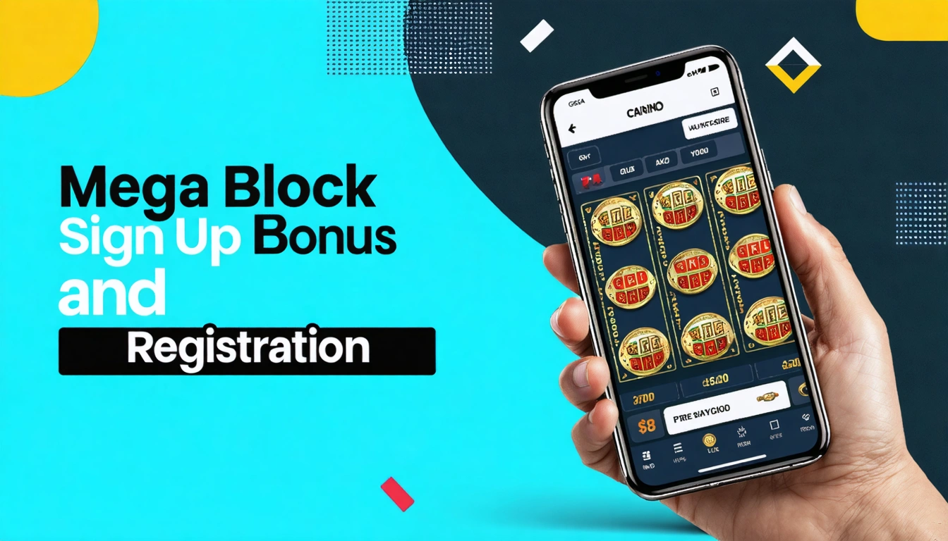 Mega Block Sign Up Bonus and Registration
